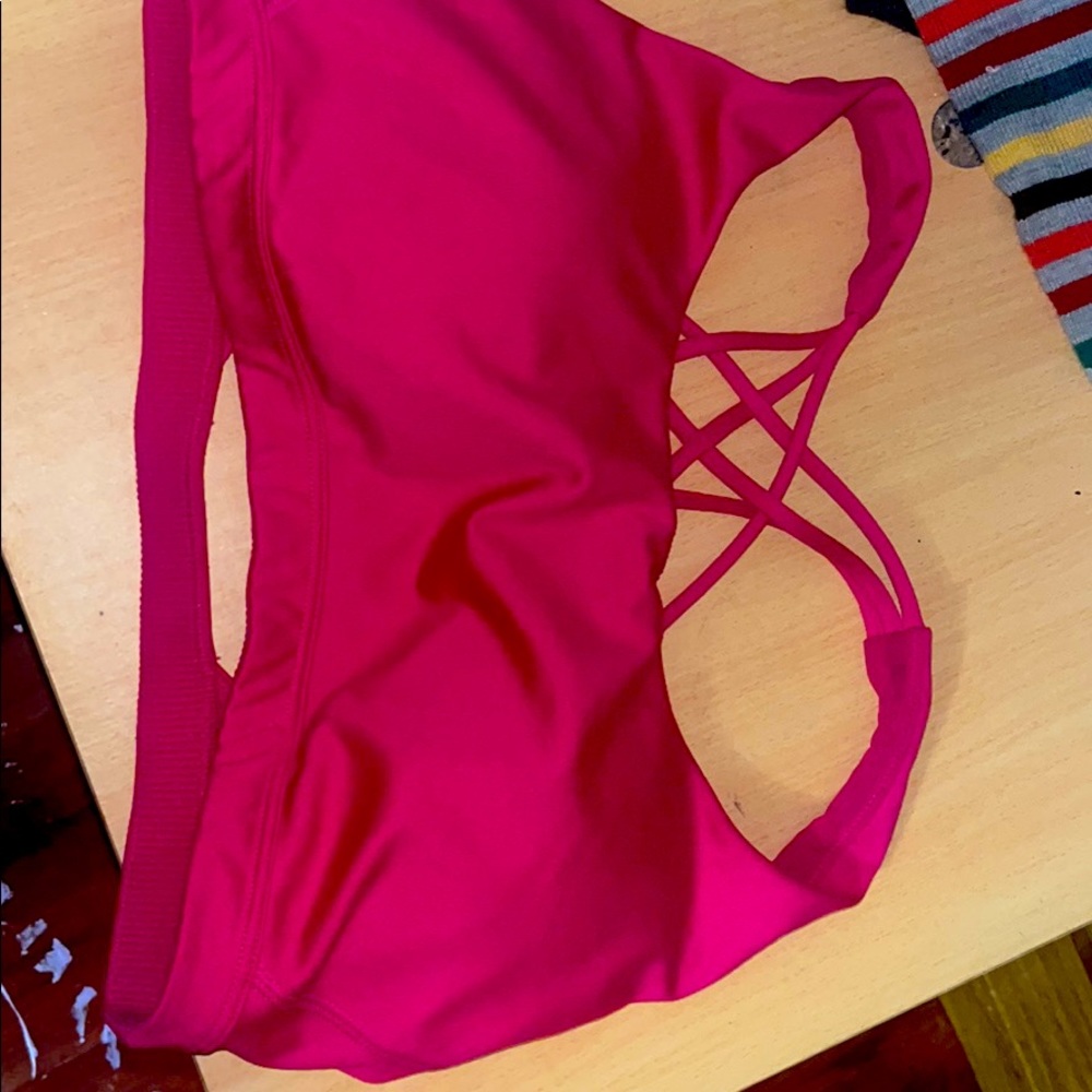 Three sports bras! 2 Victoria’s Secret! Sz Large $6.99 shipping!